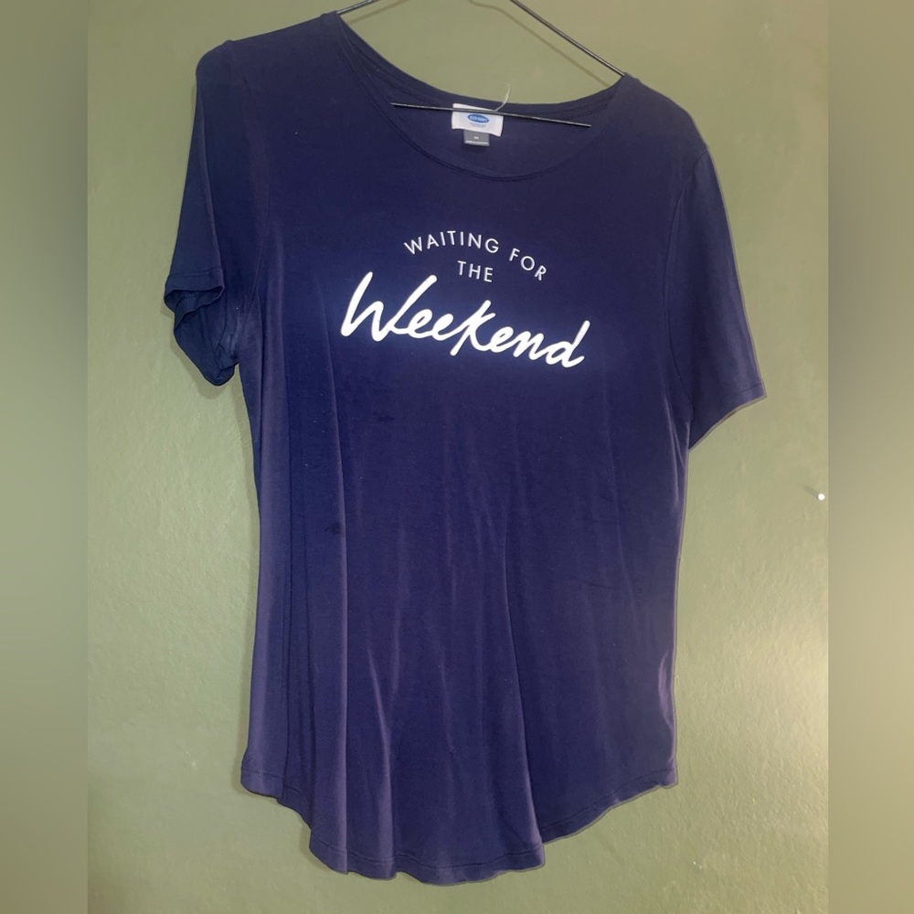 Waiting for the weekend short sleeve shirt